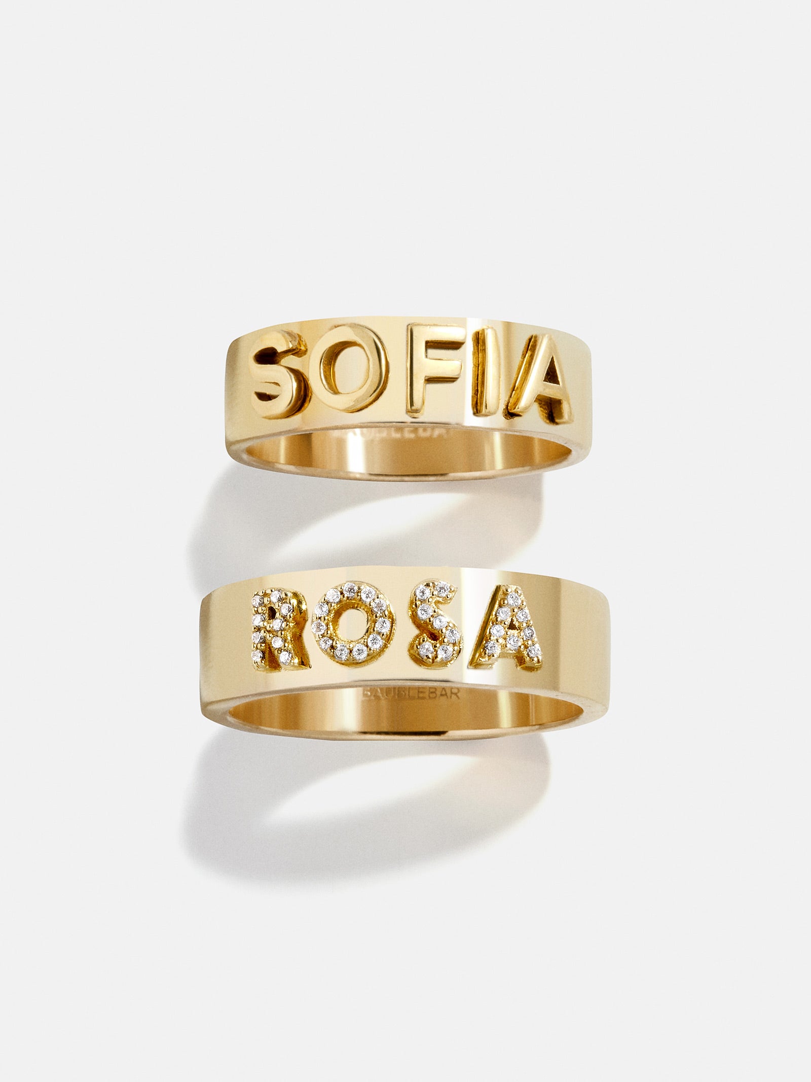 18K Gold Custom Block Ring – 18K Gold